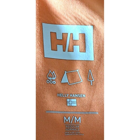 Helly Hansen Vik Dress Orange V-Back A-Line Sleeveless Sporty Summer Pockets M - Picture 10 of 16